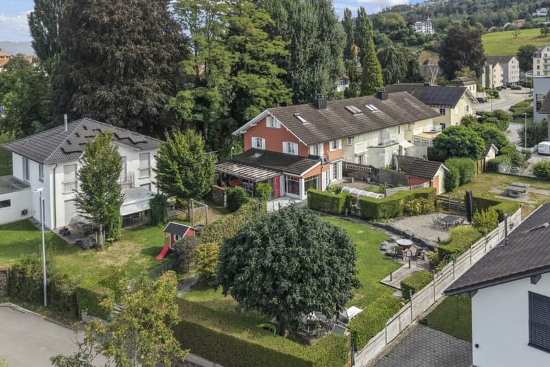 Familienfreundliches, zentral- und ruhig gelegenes Reiheneckhaus mit viel Platz und Baulandreserve (59)