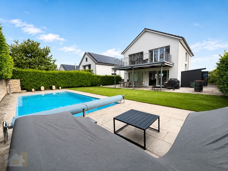 Sicht auf das Haus