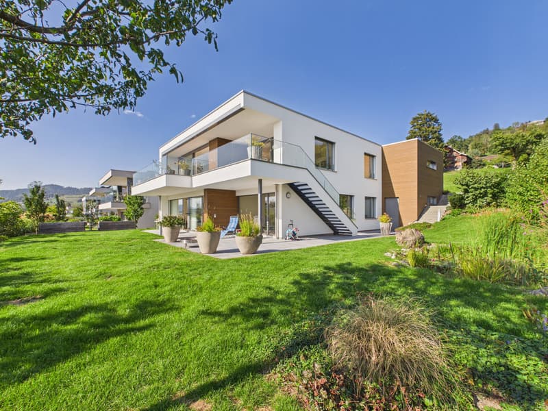 Einfamilienhaus mit wunderschöner Panoramasicht und grossem Garten in Uetliburg SG (2)