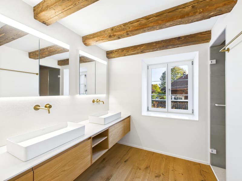 Charme et Modernité - Flarzhaus Totally Rénové avec Jardin Idyllique et Terrasse sur le Toit au Cœur de Dürnten (6)