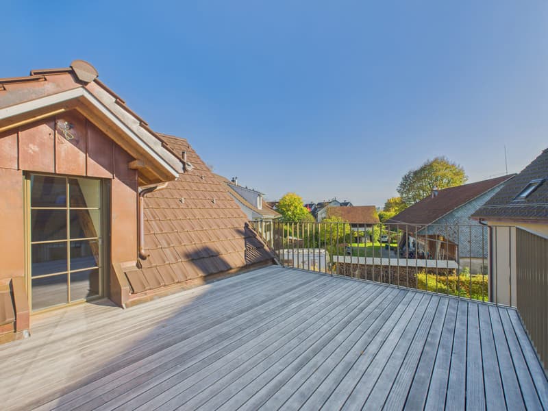 Charme et Modernité - Flarzhaus Totally Rénové avec Jardin Idyllique et Terrasse sur le Toit au Cœur de Dürnten (4)