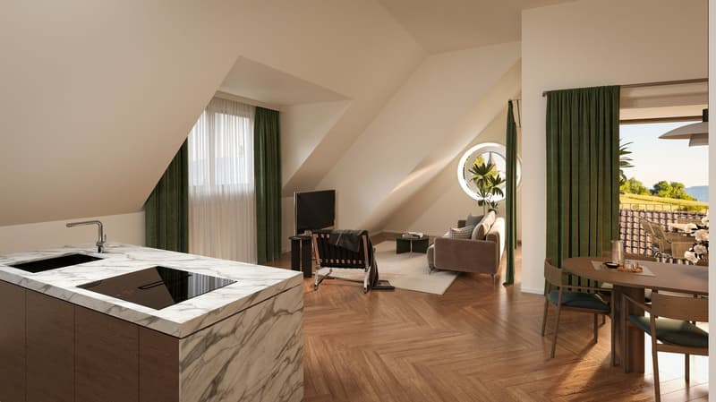 Exklusive 4.5-Zimmer Dachwohnung mit privater Dachterrasse (3)