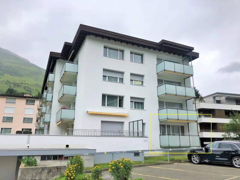 befristete 5-Zimmer-Wohnung in ruhigem Quartier in Davos Dorf zu vermieten! (1)