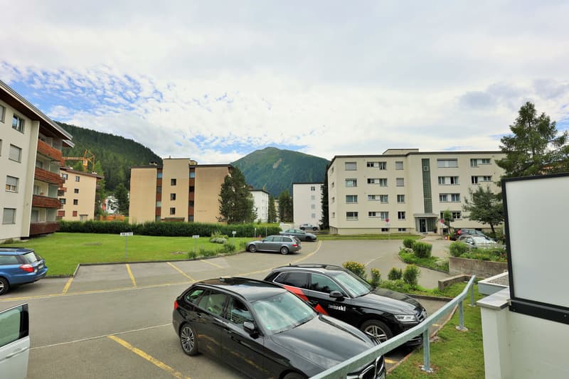 befristete 2-Zimmer-Wohnung in ruhigem Quartier in Davos Dorf zu vermieten! (10)