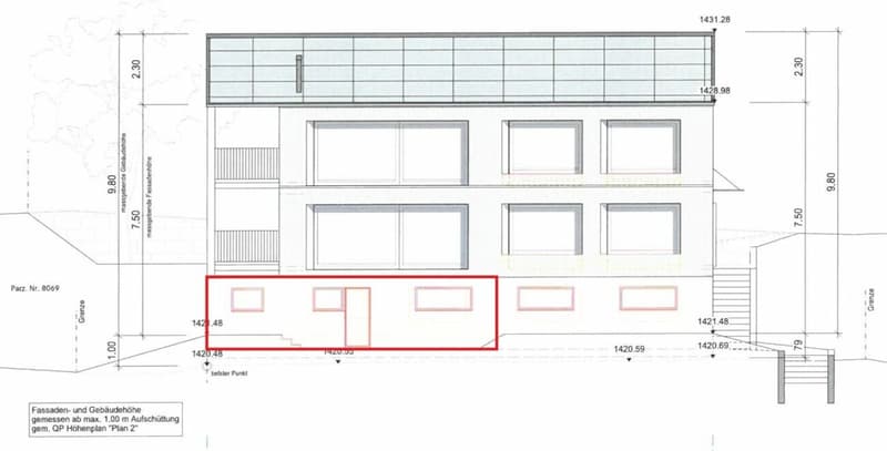Helles Neubau-Studio mit Terrasse und Weitblick in Davos Wiesen (9)