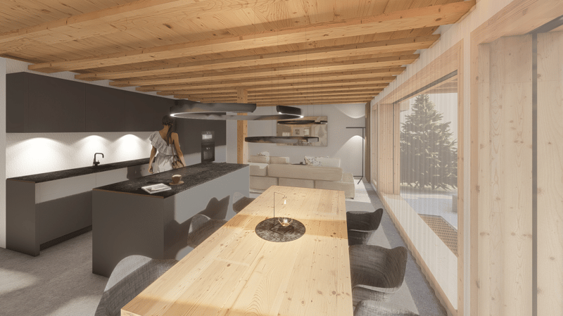 5.5-Zimmer-Doppeleinfamilienhaus als hochwertiger Erstwohnsitz (4D) in Davos Wiesen (10)