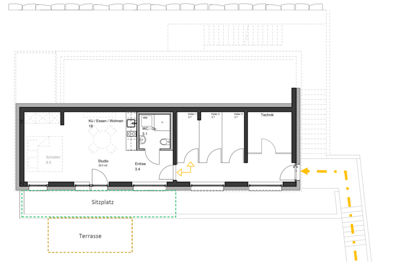 Haus Gürgetsch - Studio (9)