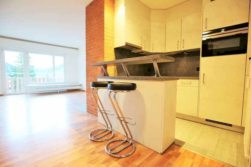 Sonnige 2-Zimmer-Dachwohnung mit Eckbalkon (4)