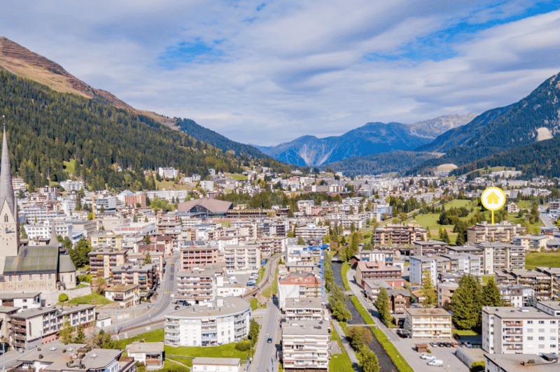 Charmante, möblierte 1-Zimmer-Wohnung in Davos Platz (7)