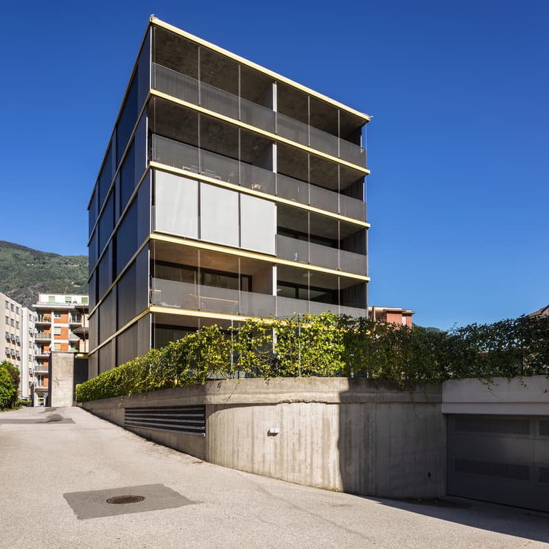 BELLINZONA, Affittasi 2½ locali moderno e centrale (1)