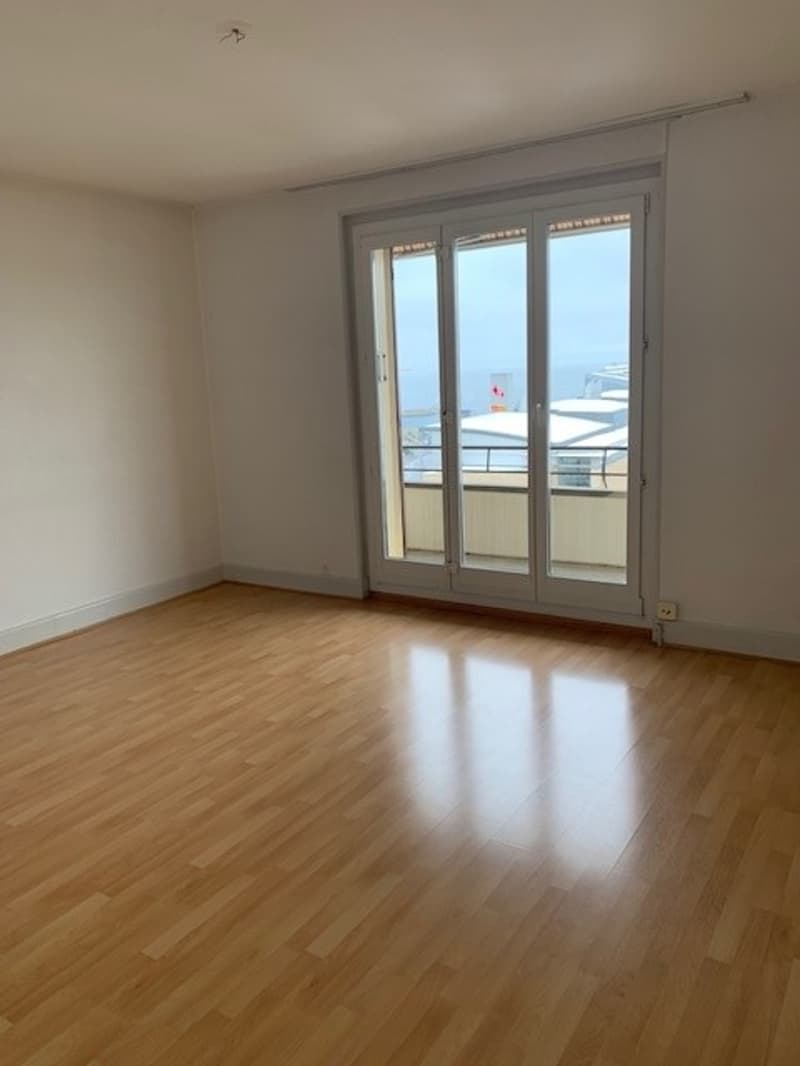 Bel appartement de 4 pièces de 90m2 avec vue sur le lac et les Alpes (2)