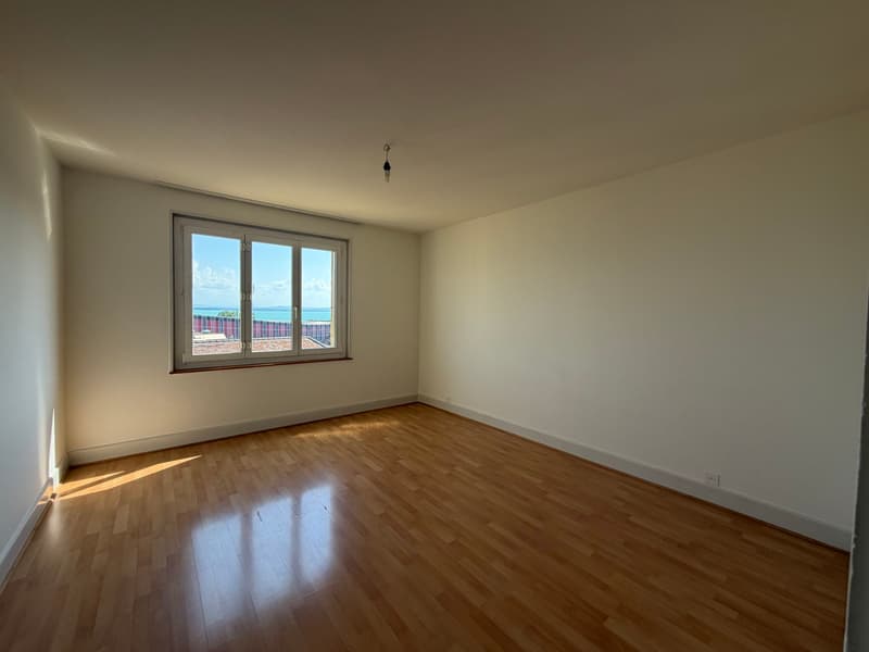 Bel appartement de 4 pièces de 90m2 avec vue sur le lac et les Alpes (5)