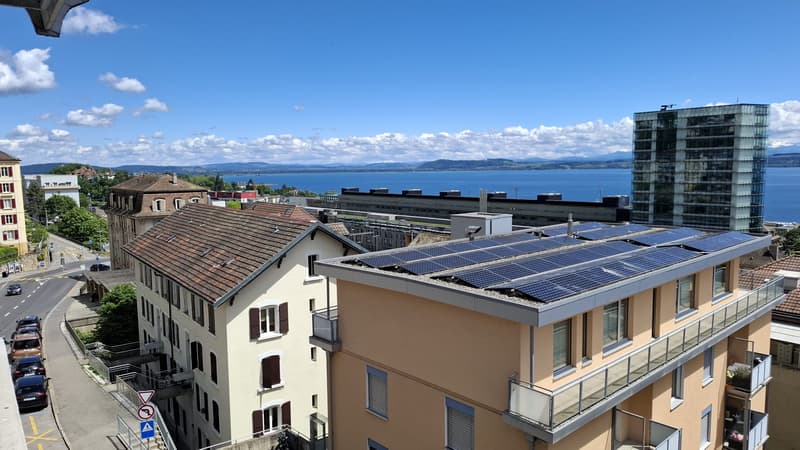 Magnifique appartement partiellement rénové de 3.5 pièces avec vue ... (7)