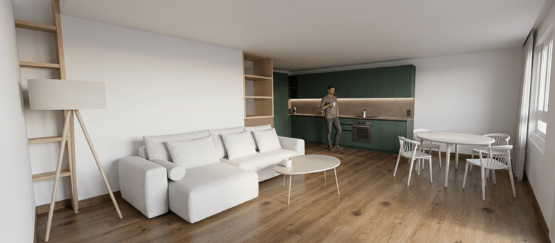 Superbe studio loft neuf ? Moderne et idéalement situé à Neuchâtel (2)