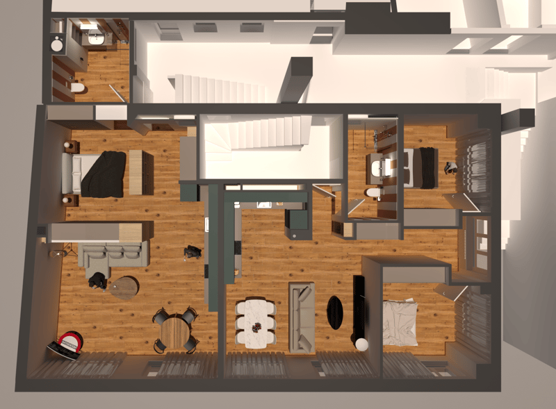 Magnifique appartement neuf de 3 pièces à deux pas du centre de Neu... (3)