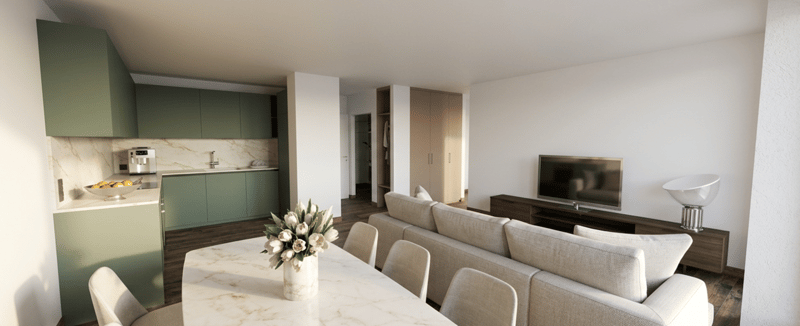 Magnifique appartement neuf de 3 pièces à deux pas du centre de Neu... (4)