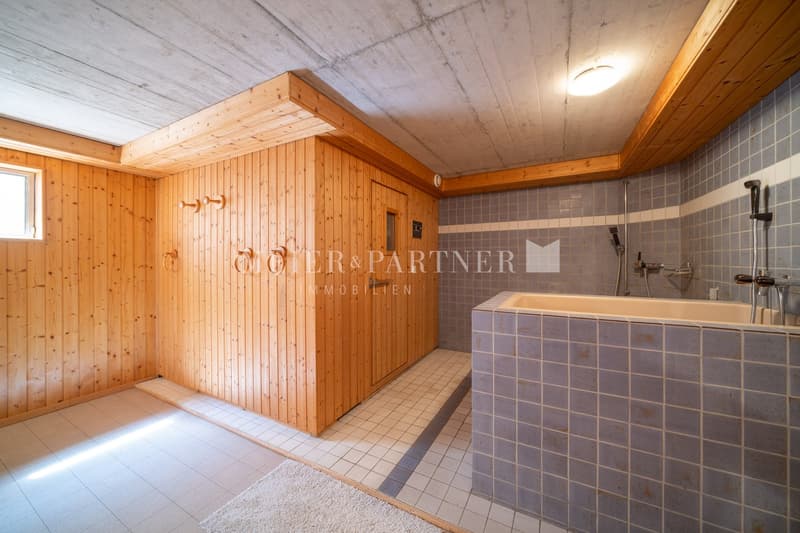 wooden walls, bathtub, wooden cabinet, window, shower
