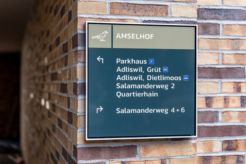 Quartierbeschriftung