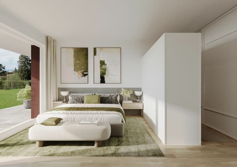 Elternschlafzimmer Erdgeschosswohnung