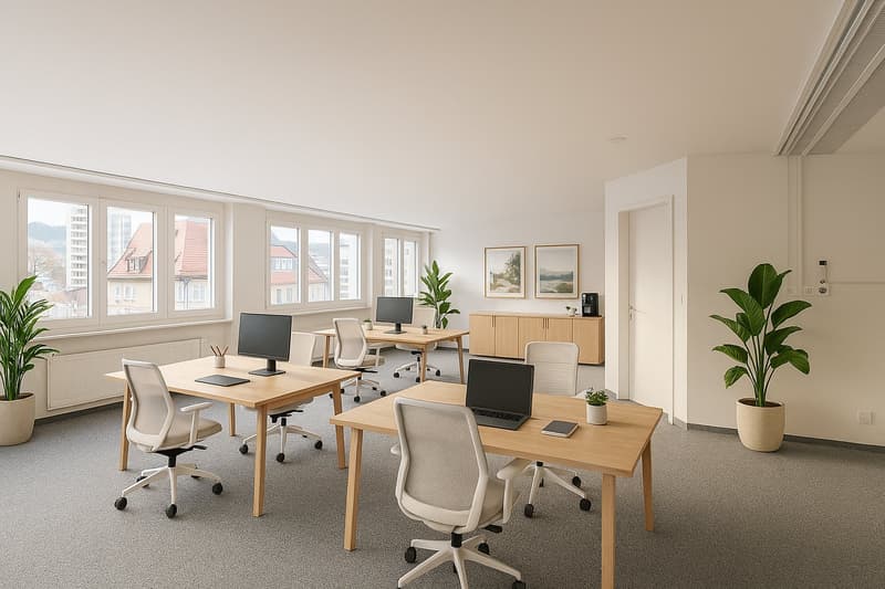 Visualisierung Büro