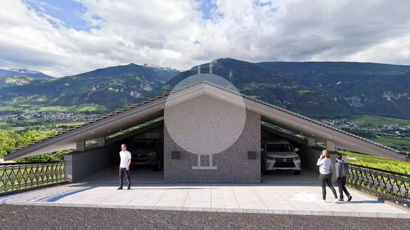 À vendre ? Spacieux appartement de 185 m² avec vue panoramique ? Valençon, commune de Lens (VS) (4)