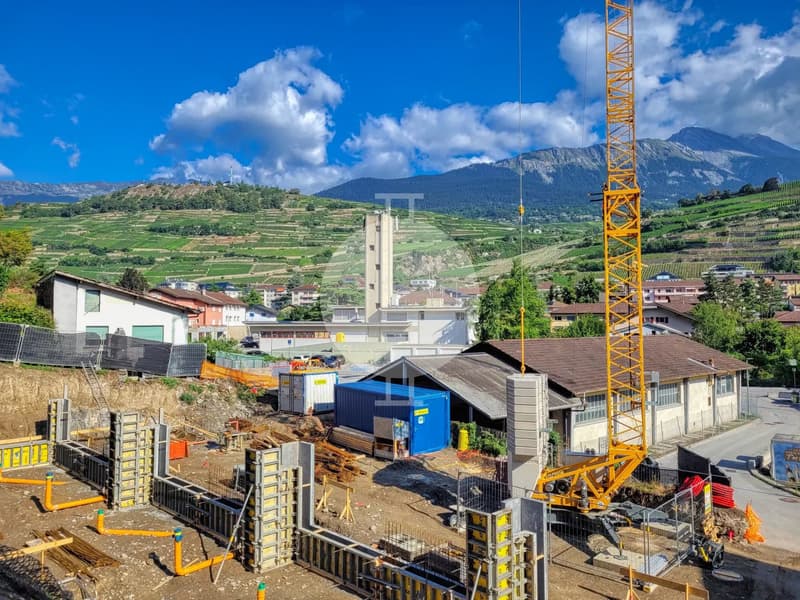 Opportunité rare : villa mitoyenne neuve à vendre au centre-ville de Sion (6)
