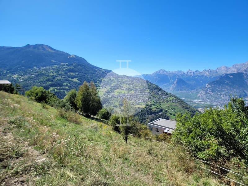 Terrain à bâtir pour résidences principales au coeur de Veysonnaz (3)