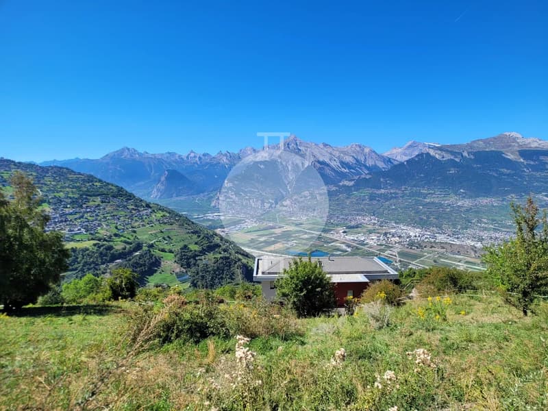Terrain à bâtir pour résidences principales au coeur de Veysonnaz (1)