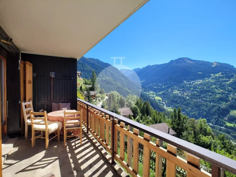 Charmant appartement 3.5 pièces entièrement rénové avec vue sur les montagnes (3)