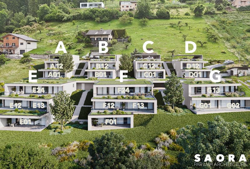 Appartement 3.5 pièces en attique à vendre à Salins (Lot C12) (12)