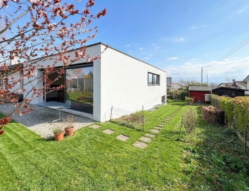 Villa Contemporaine au Cœur de Bernex, Calme absolu (4)
