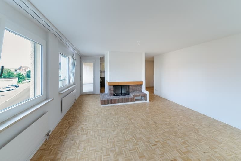 Lichtdurchflutete Wohnung mit Chemine (2)