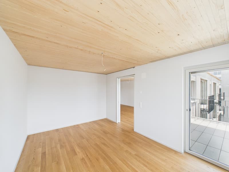 Sonnige Tage, angenehm kühle Wohnung - moderne 2.5-Zimmer-Neubauwohnung (6)