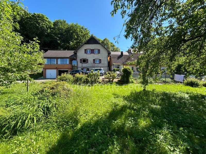 VIEUX-FERRETTE, propriété composé de 2maisons, dont une louée, sur (2)