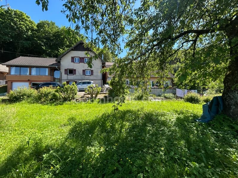 VIEUX-FERRETTE, propriété composé de 2maisons, dont une louée, sur (13)