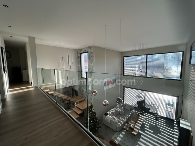 BETTENDORF, 2min de HIRSINGUE, Villa d'architecte, 222m² habitable (4)