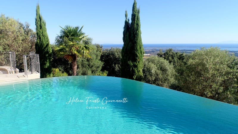 PROPRIETE DE CHARME AVEC PISCINE - VUE MER PANORAMIQUE - 20290 BORGO (3)