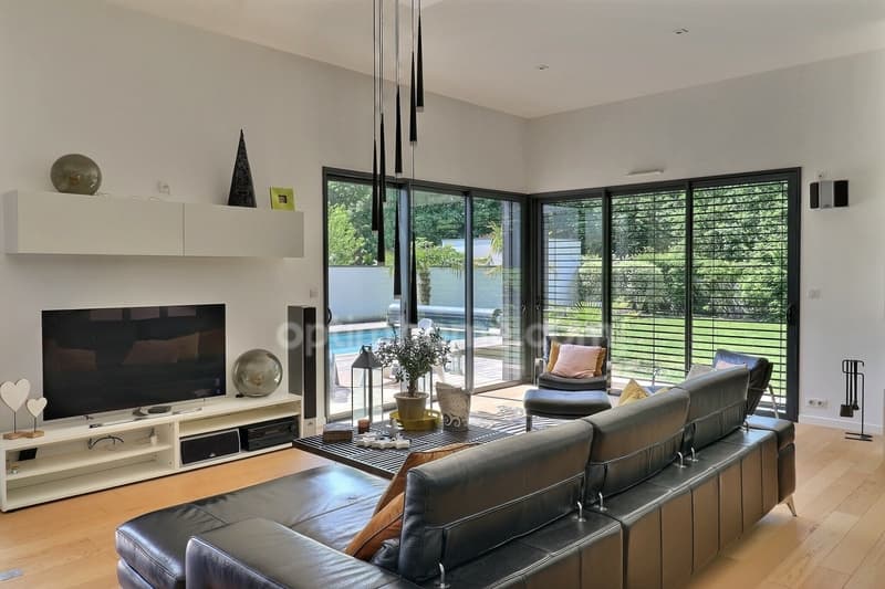 ORVAULT "LA FORÊT" - Prestigieuse villa d'architecte de plain-pied (13)