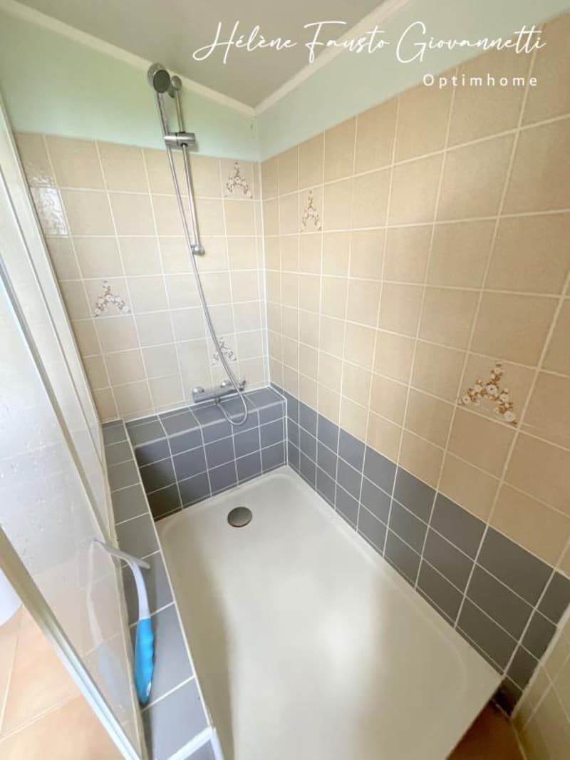 Appartement 3 pièces avec jardin privatif, terrasse vue montagne et (11)