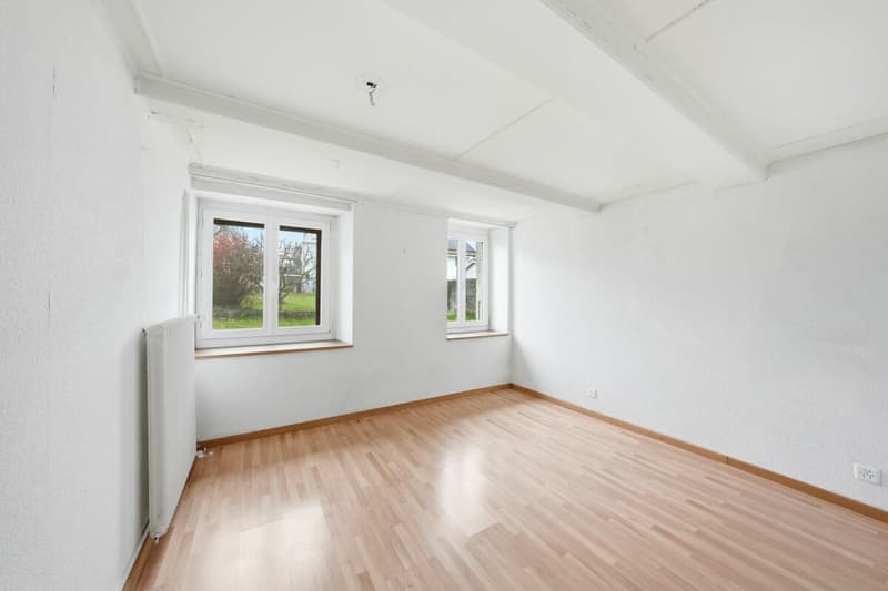 Chambre au rez