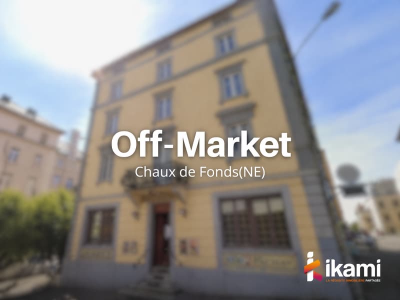 Immeuble Mixte de Rendement à Chaux de Fonds(NE) (1)