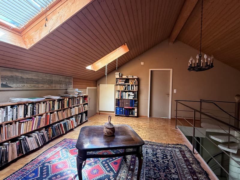 Villa d'architecte avec piscine chauffée, Kirchlindach, à 10 min de Berne EN EXCLUSIVITÉ (6)