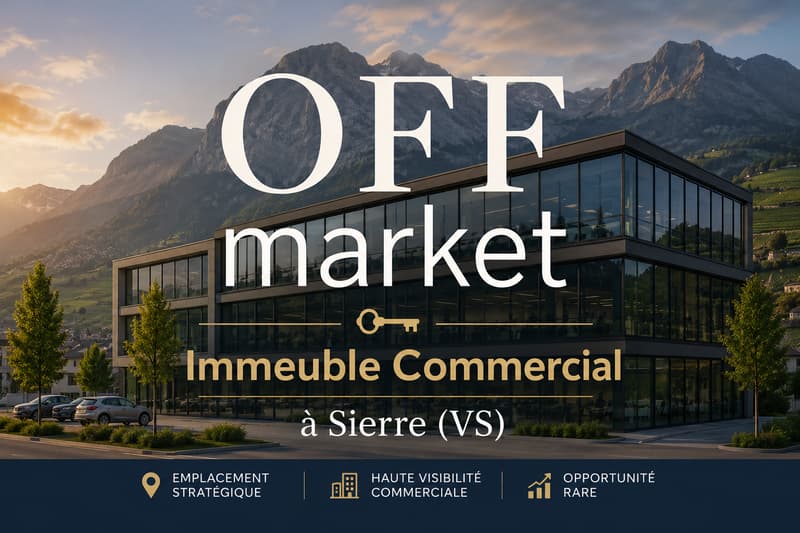 Immeuble commercial de rendement au coeur de Sierre(VS) (1)