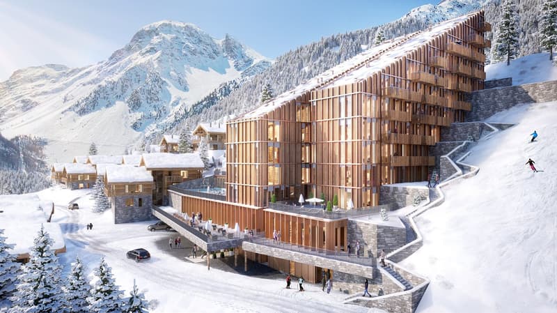 Dernières opportunités, Appartement de 1 pièces + cabine, avec terrasse de 14m1, skis aux pieds (2)
