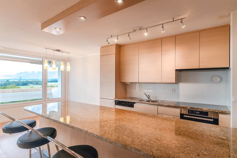 1196 Gland - Appartement de 5 pièces avec vue panoramique à vendre | homegate.ch