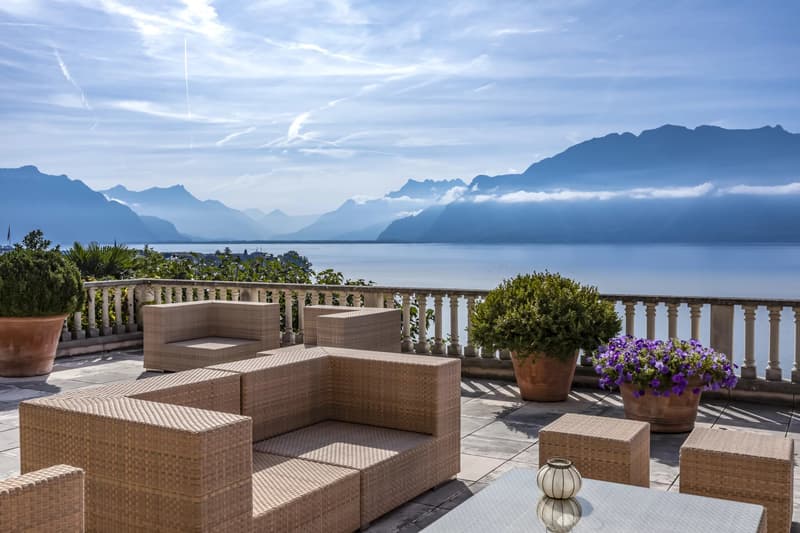 Magnifique maison à Corseaux, canton de Vaud, avec vue panoramique sur le lac et les montagnes (1)