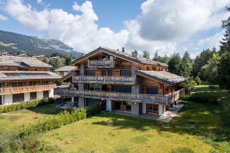 Elégant rez-de-jardin à Crans-Montana (1)