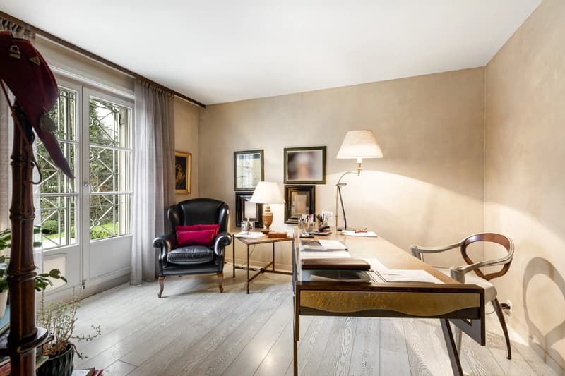 Grand appartement de 4 chambres avec jardin privé, Vandoeuvres (9)