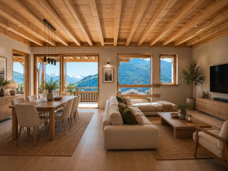Un chalet d'exception dans un écrin de nature (2)