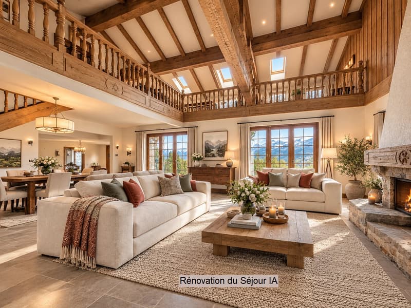 Beau chalet sur grand parcelle (5)